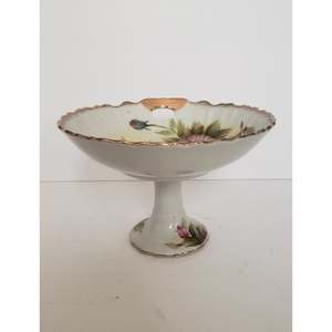 ARDALT Japan Hand‎ painted dessert dish. Lenwile China- antique serveware. 1940s